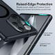ESR Samsung Galaxy S24 Ultra Classic Hybrid Halolock Σκληρή Θήκη με Πλαίσιο Σιλικόνης και MagSafe - Frosted Black