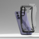 Ringke Samsung Galaxy S24+ Fusion X Σκληρή Θήκη με Πλαίσιο Σιλικόνης - Black - Διάφανη