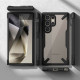 Ringke Samsung Galaxy S24 Ultra Fusion X Σκληρή Θήκη με Πλαίσιο Σιλικόνης - Black - Διάφανη