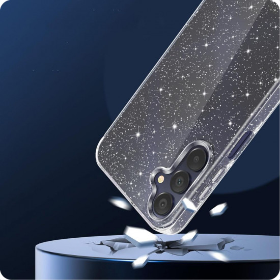Tech-Protect Samsung Galaxy A55 5G Flexair Θήκη Σιλικόνης - Glitter