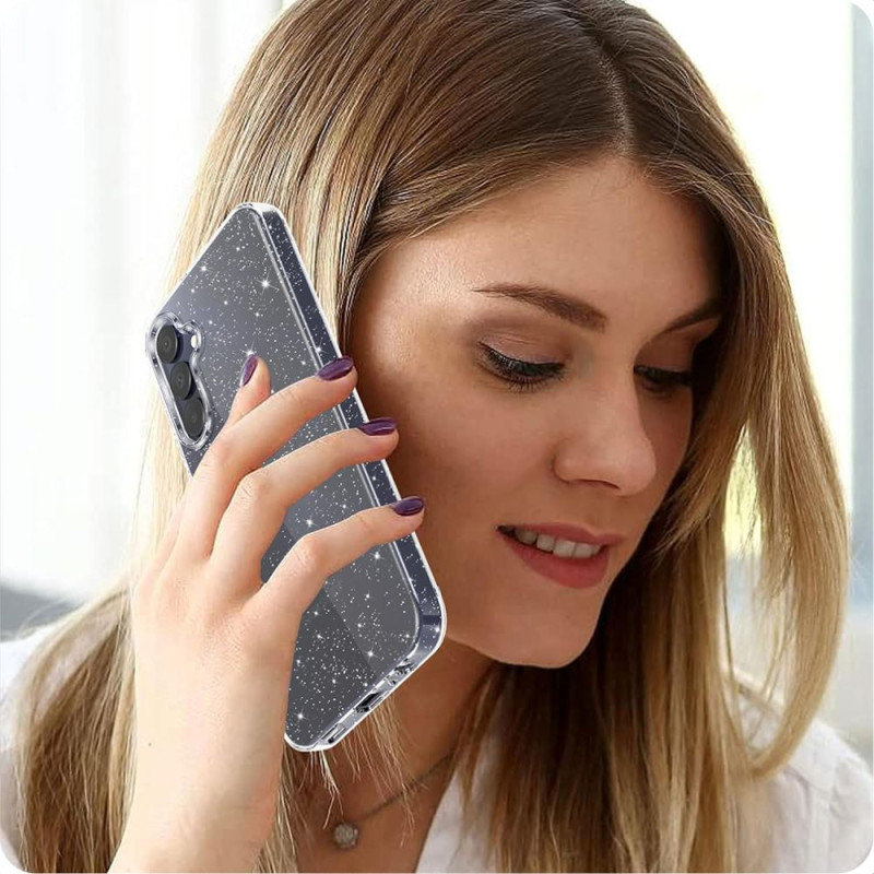 Tech-Protect Samsung Galaxy A35 5G Flexair Θήκη Σιλικόνης - Glitter Tech-Protect Samsung Galaxy A35 5G Flexair Θήκη Σιλικόνης - Glitter