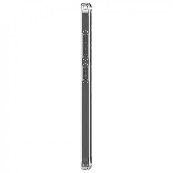 Spigen Samsung Galaxy S24 Crystal Hybrid Mag Σκληρή Θήκη με Πλαίσιο Σιλικόνης Και MagSafe - White