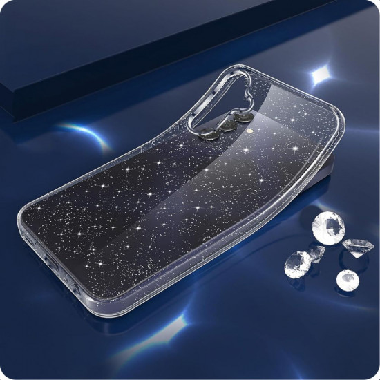 Tech-Protect Samsung Galaxy A25 5G Flexair Θήκη Σιλικόνης - Glitter