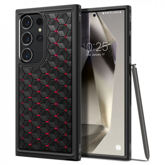 Spigen Samsung Galaxy S24 Ultra - Cryo Armor Θήκη Υψηλής Προστασίας - Cryo Red