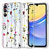 Tech-Protect Samsung Galaxy A15 4G / A15 5G Flexair+ Λεπτή Θήκη Σιλικόνης - Garden Floral - Διάφανη
