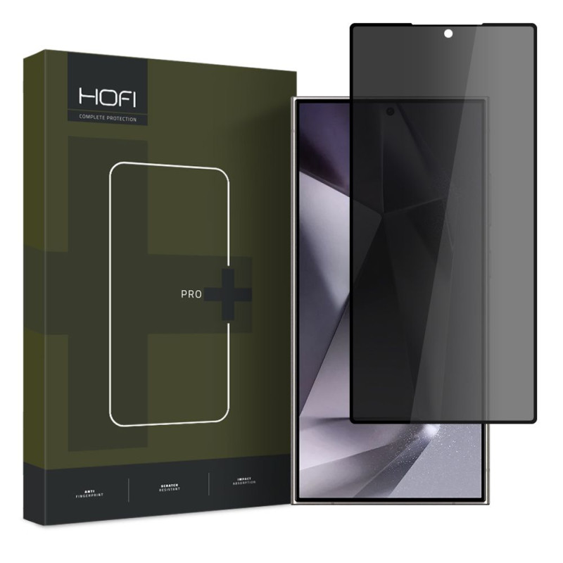 Hofi Samsung Galaxy S24 Ultra Anti Spy Glass Pro+ 0.3mm 2.5D 9H Full Screen Tempered Glass Αντιχαρακτικό Γυαλί Οθόνης - Privacy - Black Hofi Samsung Galaxy S24 Ultra Anti Spy Glass Pro+ 0.3mm 2.5D 9H Full Screen Tempered Glass Αντιχαρακτικό Γυαλί Οθόνης - Privacy - Black