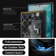 Spigen Samsung Galaxy S24 Ultra - Ultra Hybrid Σκληρή Θήκη με Πλαίσιο Σιλικόνης - Zero One
