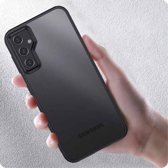 Tech-Protect Samsung Galaxy A55 5G MagMat Σκληρή Θήκη με Πλαίσιο Σιλικόνης - Matte Black