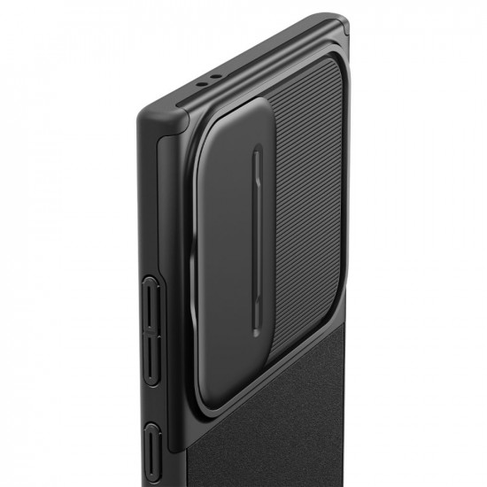 Spigen Samsung Galaxy S24 Ultra Optik Armor Θήκη Σιλικόνης με Κάλυμμα για την Κάμερα - Black