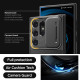 Spigen Samsung Galaxy S24 Ultra Optik Armor Θήκη Σιλικόνης με Κάλυμμα για την Κάμερα - Black