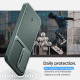 Spigen Samsung Galaxy S24 Optik Armor Θήκη Σιλικόνης με Κάλυμμα για την Κάμερα - Abyss Green