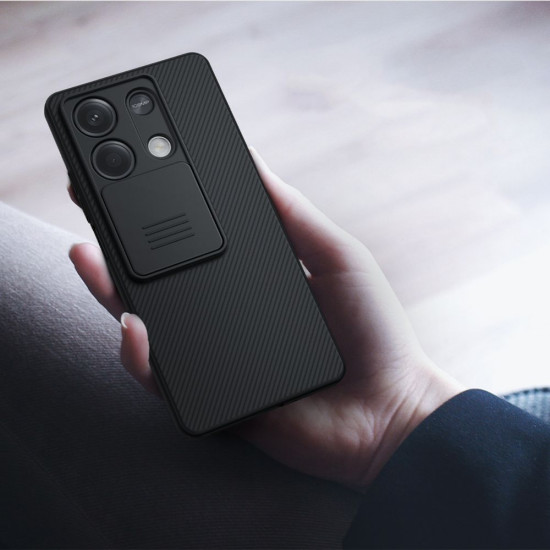 Nillkin Xiaomi Redmi Note 13 5G CamShield Σκληρή Θήκη με Κάλυμμα για την Κάμερα - Black