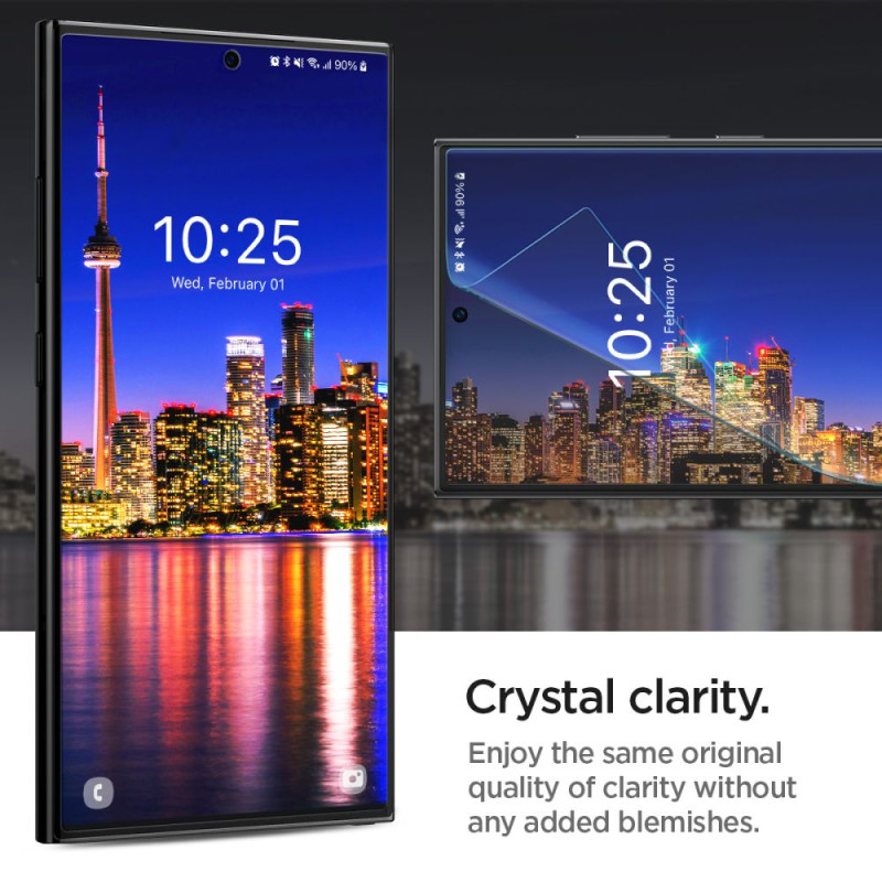 Spigen Samsung Galaxy S24 Ultra NeoFlex Προστατευτική Μεμβράνη Οθόνης - 2 Τεμάχια - Διάφανο Spigen Samsung Galaxy S24 Ultra NeoFlex Προστατευτική Μεμβράνη Οθόνης - 2 Τεμάχια - Διάφανο