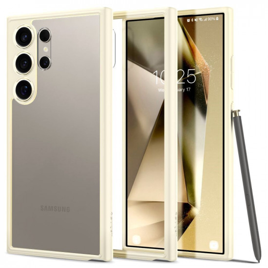 Spigen Samsung Galaxy S24 Ultra - Ultra Hybrid Σκληρή Θήκη με Πλαίσιο Σιλικόνης - Mute Beige