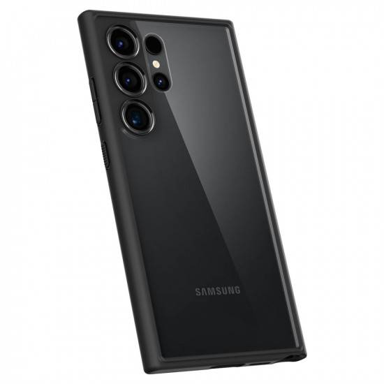 Spigen Samsung Galaxy S24 Ultra - Ultra Hybrid Σκληρή Θήκη με Πλαίσιο Σιλικόνης - Matte Black