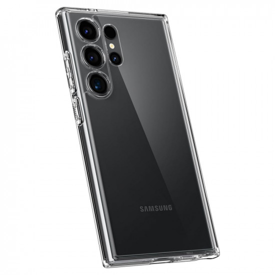 Spigen Samsung Galaxy S24 Ultra - Ultra Hybrid Σκληρή Θήκη με Πλαίσιο Σιλικόνης - Crystal Clear