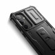 Tech-Protect Samsung Galaxy S24+ Kevlar Cam+ Θήκη 360 Full Body με Προστασία για την Οθόνη και την Κάμερα και Stand - Black