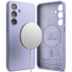 Ringke Samsung Galaxy S24 Silicone Magnetic MagSafe Case Θήκη Σιλικόνης με MagSafe - Lavender