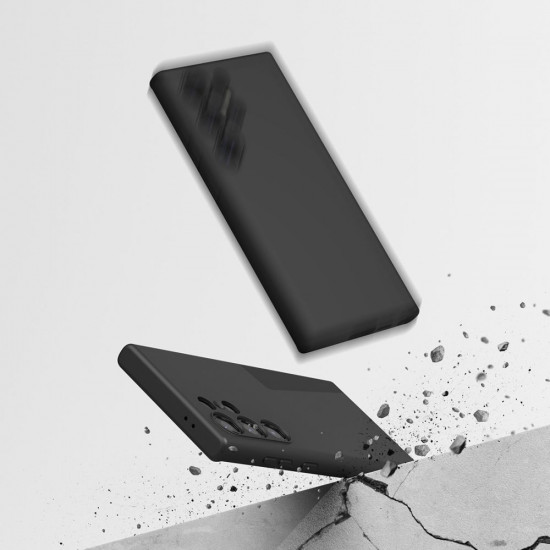 Ringke Samsung Galaxy S24 Ultra Silicone Magnetic MagSafe Case Θήκη Σιλικόνης με MagSafe - Black