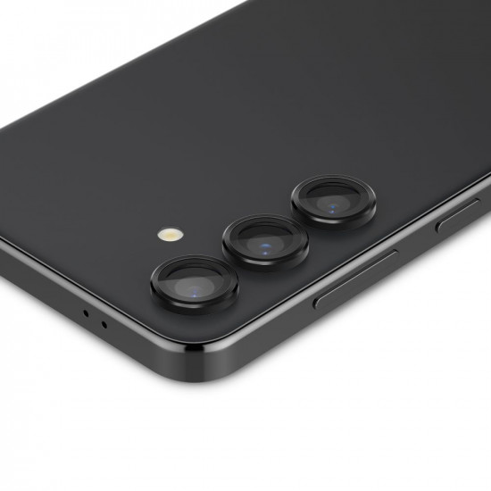 Spigen Samsung Galaxy S24+ Optik.TR EZ Fit Αντιχαρακτικό Γυαλί για την Κάμερα - 2 Τεμάχια - Black