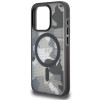 Tumi iPhone 15 Pro Frosted Camo Print MagSafe Σκληρή Θήκη με Πλαίσιο Σιλικόνης και MagSafe - Black - TUHMP15LTCAMK