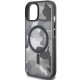 Tumi iPhone 15 Frosted Camo Print MagSafe Σκληρή Θήκη με Πλαίσιο Σιλικόνης και MagSafe - Black - TUHMP15STCAMK