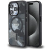 Tumi iPhone 15 Pro Max Frosted Camo Print MagSafe Σκληρή Θήκη με Πλαίσιο Σιλικόνης και MagSafe - Black - TUHMP15XTCAMK