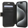 Guess iPhone 15 4G Big Metal Logo Θήκη Πορτοφόλι με Επένδυση Συνθετικού Δέρματος - Brown - GUBKP15S4GMGBR