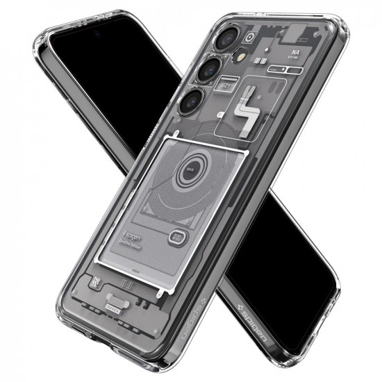 Spigen Samsung Galaxy S24 - Ultra Hybrid Σκληρή Θήκη με Πλαίσιο Σιλικόνης - Zero One White