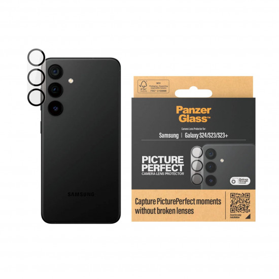 PanzerGlass Samsung Galaxy S24 / S23 / S23+ Picture Perfect Αντιχαρακτικό Γυαλί για την Κάμερα - Διάφανο