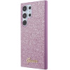 Guess Samsung Galaxy S24 Ultra Glitter Script Σκληρή Θήκη με Πλαίσιο Σιλικόνης - Purple - GUHCS24LHGGSHU Guess Samsung Galaxy S24 Ultra Glitter Script Σκληρή Θήκη με Πλαίσιο Σιλικόνης - Purple - GUHCS24LHGGSHU
