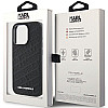 Karl Lagerfeld iPhone 15 Pro Max - Quilted K Pattern Θήκη με Επένδυση Συνθετικού Δέρματος - Black - KLHCP15XPQKPMK Karl Lagerfeld iPhone 15 Pro Max - Quilted K Pattern Θήκη με Επένδυση Συνθετικού Δέρματος - Black - KLHCP15XPQKPMK