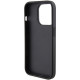 Karl Lagerfeld iPhone 15 Pro Max - Quilted K Pattern Θήκη με Επένδυση Συνθετικού Δέρματος - Black - KLHCP15XPQKPMK