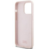Karl Lagerfeld iPhone 15 Pro Max Silicone Karl Script Θήκη Σιλικόνης - Pink - KLHCP15XSKSBMCP