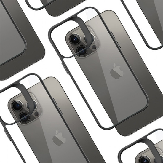 3MK iPhone 15 Pro Max Comfort Set - Σετ με 1 Αντιχαρακτικό Γυαλί Οθόνης, 1 Αντιχαρακτικό Γυαλί για την Κάμερα και 1 Σκληρή Θήκη Satin Armor Case+ - Διάφανα