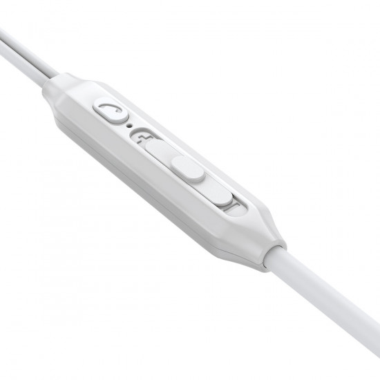 Joyroom JR-EC06 USB-C Handsfree Ακουστικά με Ενσωματωμένο Μικρόφωνο - Silver