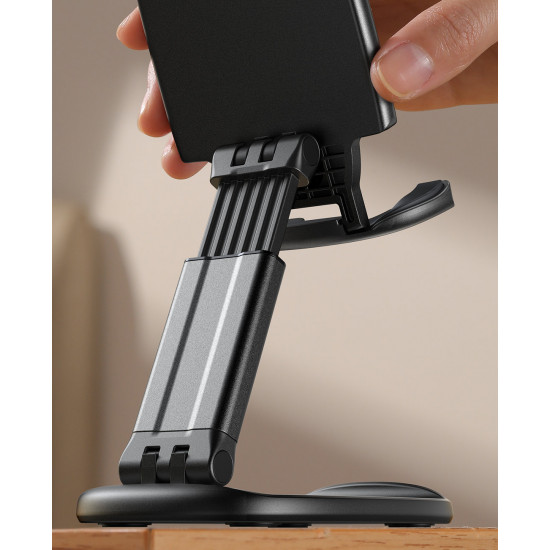 Joyroom Foldable Phone Stand Αναδιπλούμενη Βάση Στήριξης Κινητών - Black - JR-ZS371