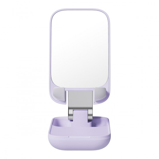 Baseus Seashell Series Ρυθμιζόμενη Βάση Στήριξης Κινητού με Καθρέπτη - Purple - B10551501511-00