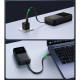 Joyroom JR-PBC07 Mini PowerBank 20000mAH 30W με Ενσωματωμένα Καλώδια Type-C / Lightning και 1 θύρα Type-C και 1 Θύρα USB - Black