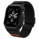 Spigen Λουράκι Apple Watch 4 / 5 / 6 / 7 / 8 / 9 / SE - 44 / 45 mm με Θήκη Προστασίας Lite Fit Pro - Matte Black