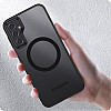 Tech-Protect Xiaomi Redmi Note 13 5G MagMat Σκληρή Θήκη με Πλαίσιο Σιλικόνης και MagSafe - Matte Black
