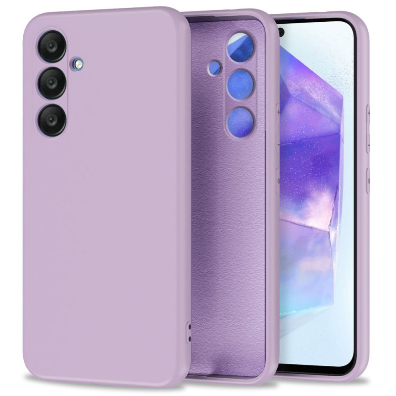 Tech-Protect Samsung Galaxy A55 5G Icon Θήκη Σιλικόνης Rubber TPU - Violet Tech-Protect Samsung Galaxy A55 5G Icon Θήκη Σιλικόνης Rubber TPU - Violet