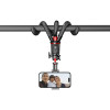 Tech-Protect L07S Ασύρματο Selfie Stick με Τρίποδο με Εύκαμπτα Πόδια και Τηλεχειριστήριο Bluetooth - Black