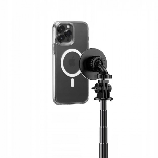 Tech-Protect L06S Ασύρματο MagSafe Selfie Stick με Τρίποδο και Bluetooth Τηλεχειριστήριο - Black