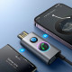 Joyroom JR-CB7 Bluetooth AUX Receiver για Αναπαραγωγή Μουσικής / Κλήσεις στο Αυτοκίνητο - Grey