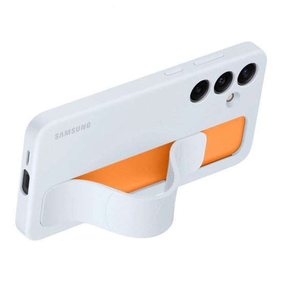 Samsung Standing Grip - Samsung Galaxy S24+ Θήκη Σιλικόνης με Finger Holder / Stand - Light Blue - EF-GS926CLEGWW