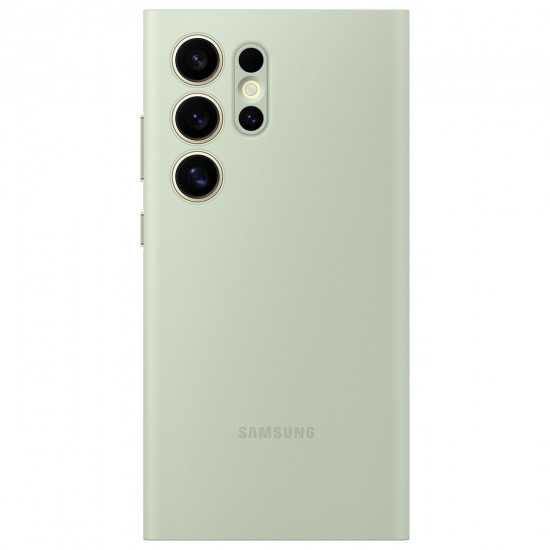 Samsung Smart View Wallet - Samsung Galaxy S24 Ultra Θήκη Πορτοφόλι - Light Green - EF-ZS928CGEGWW