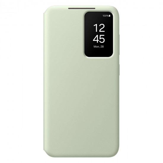 Samsung Smart View Wallet - Samsung Galaxy S24 Θήκη Πορτοφόλι - Light Green - EF-ZS921CGEGWW