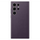 Samsung Vegan Leather Case - Samsung Galaxy S24 Ultra Θήκη από Oικολογικό Δέρμα - Dark Violet - GP-FPS928HCAVW