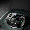 Baseus S-09A Overseas Edition για Αναπαραγωγή Μουσικής / Handsfree Κλήσεις / Φόρτιση Κινητών στο Αυτοκίνητο - Black